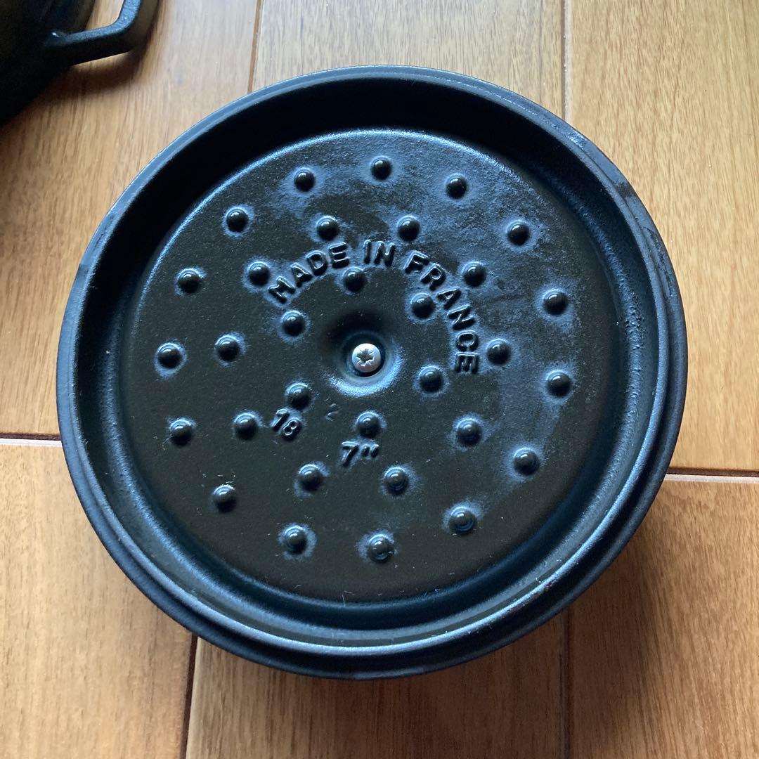 STAUB LA COCOTTE 鍋 18cm 黒