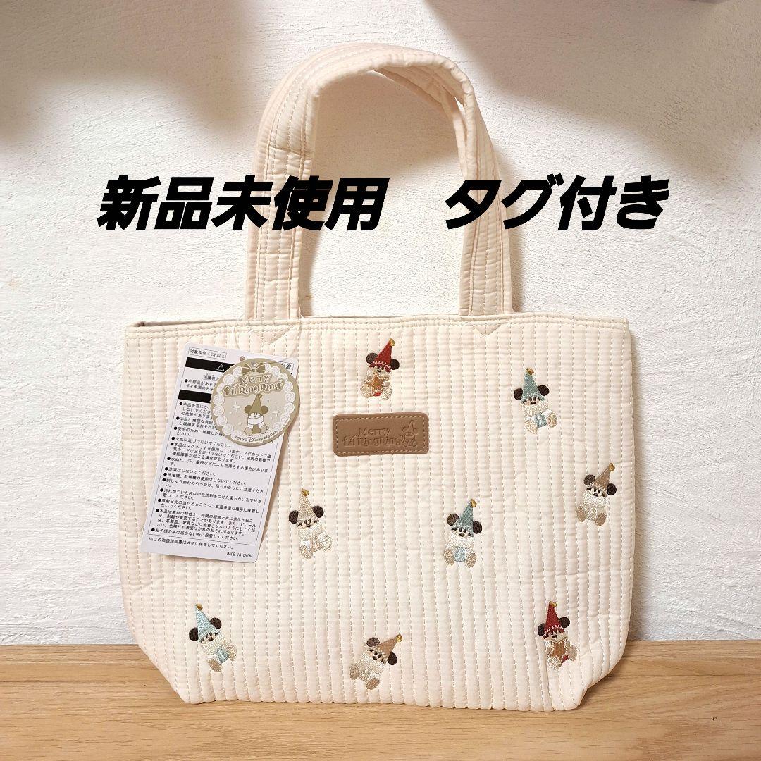 リルリンリン トートバッグ2025 ディズニークリスマス ミッキーマウス