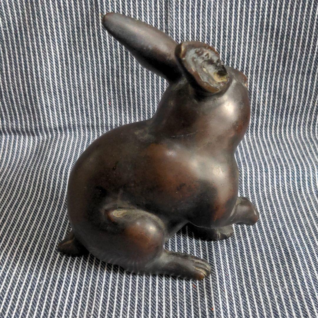 うさぎ 置物 レトロ