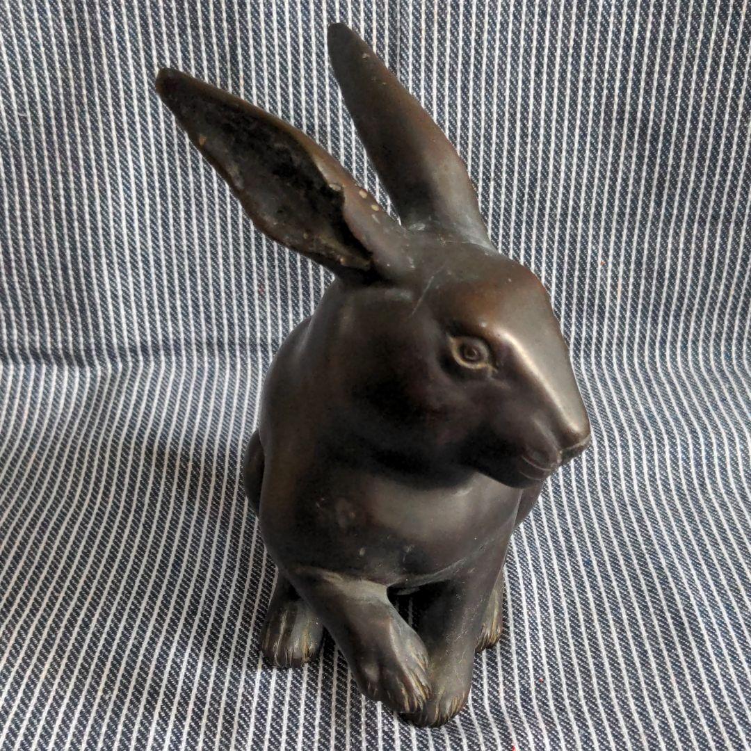 うさぎ 置物 レトロ