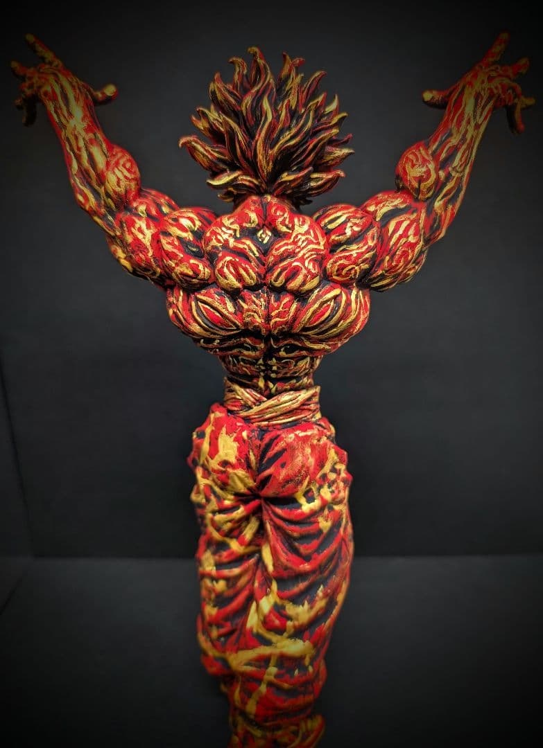 リペイント品　Grandista 範馬勇次郎　作品名【範馬勇次郎 朱（あか）】