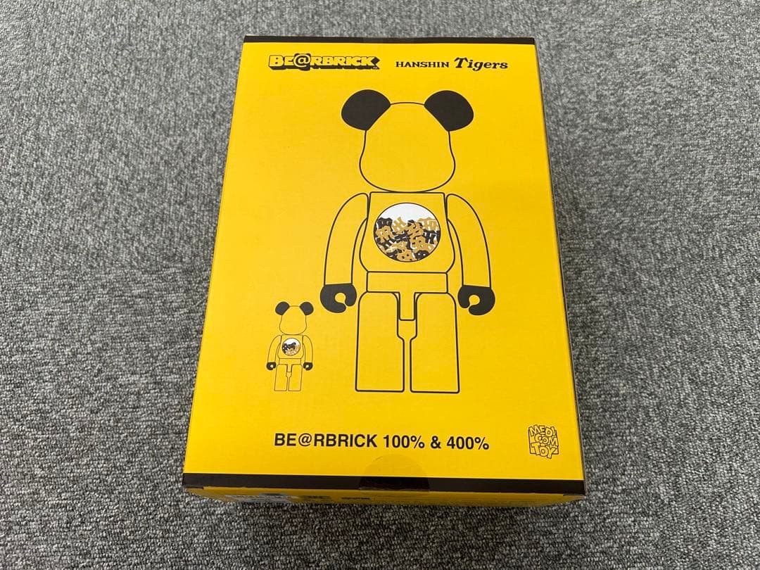 坊*様 BE@RBRICK × 阪神タイガースコラボ 100%&400% セット