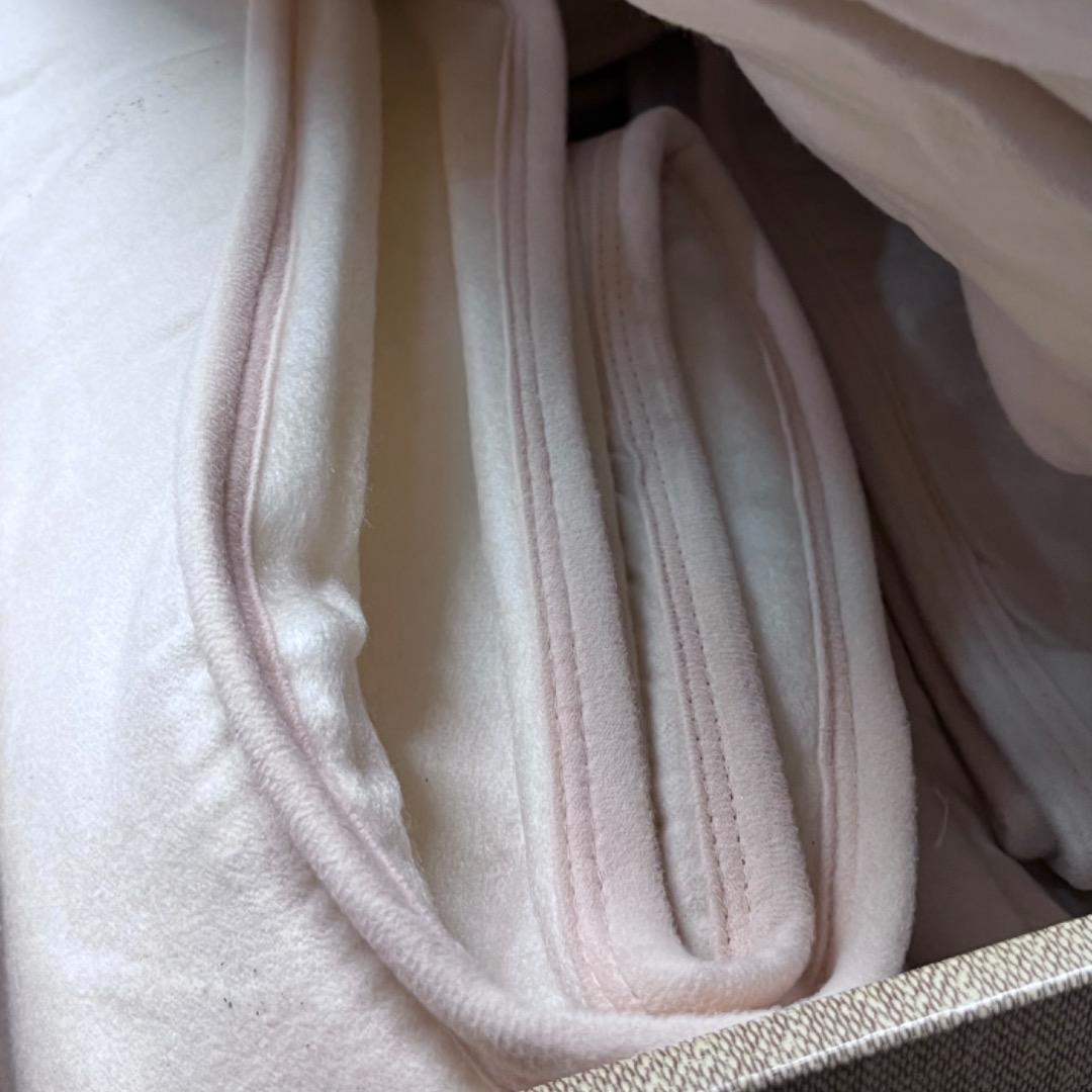 ▽※後右1046 未使用保管品 CELINE ウィンターケット 毛布 西川