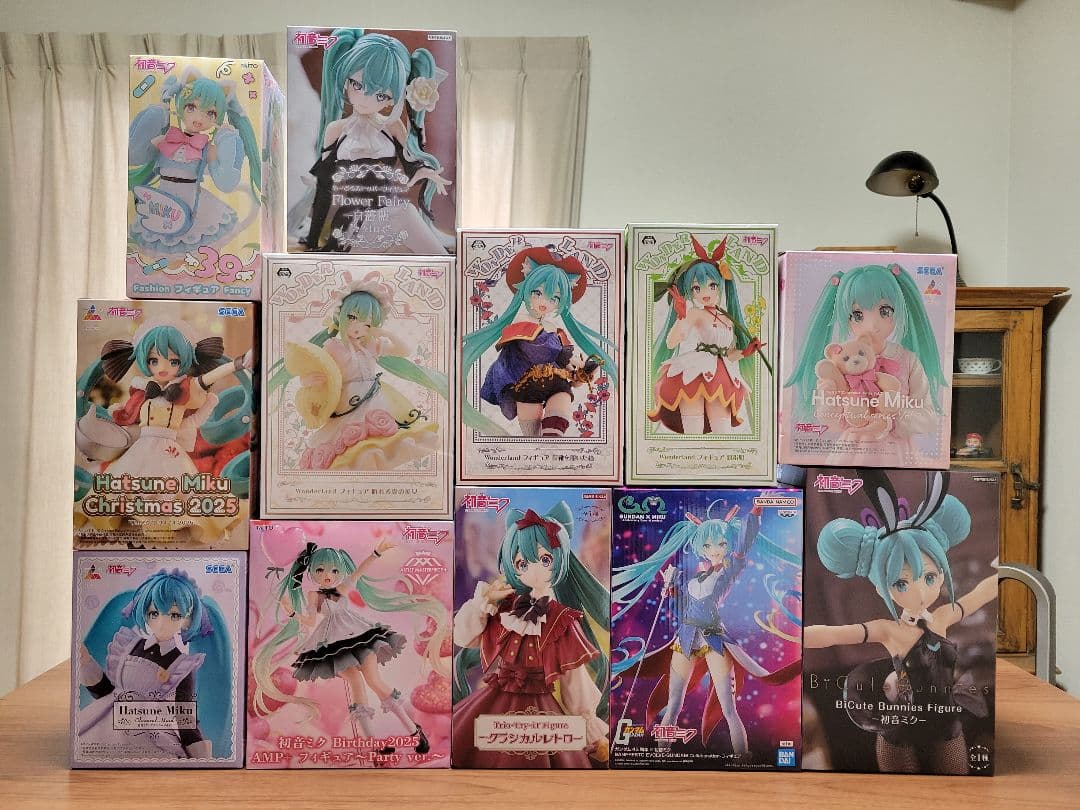 初音ミク プライズフィギュア·12体セット·新品未開封