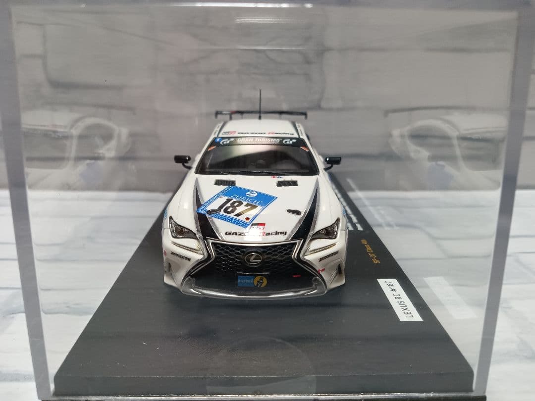 1/43 トヨタガズーレーシング　イベント限定品ミニカー　レクサス　RC