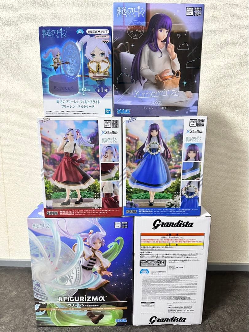 豪華6点セット】葬送のフリーレン フィギュア & ルームライト まとめ