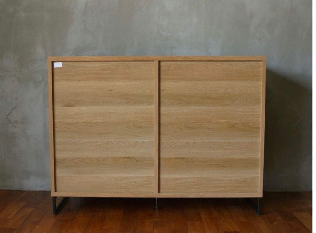 レア品☆splem slide glass lowboard 1200 - メルカリ