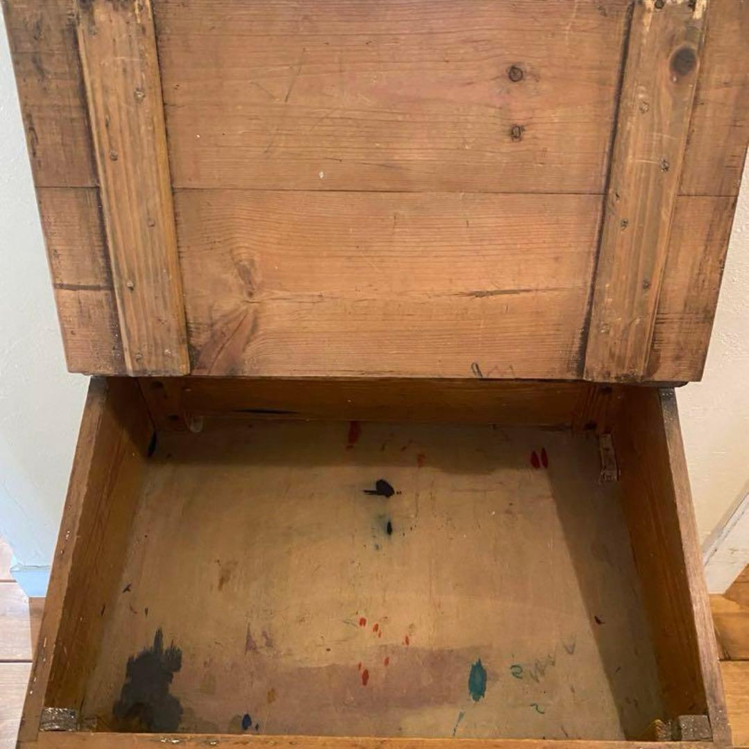 イギリスアンティーク　スクールデスク