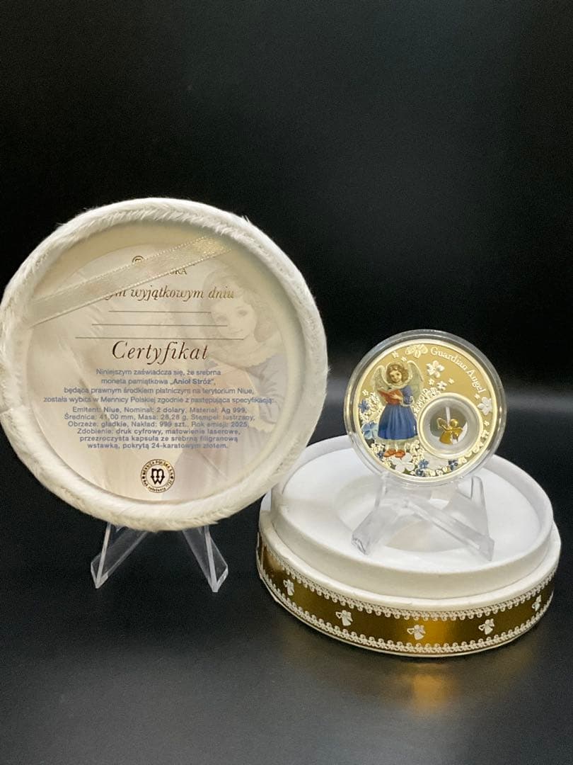 2025年ニウエ ガーディアン・エンジェル プルーフ銀貨 - メルカリ