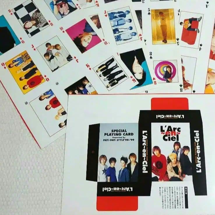 新品未使用 ラルクアンシエル L'Arc～en～Ciel トランプ カード - メルカリ