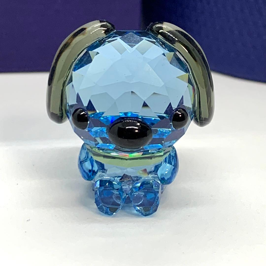 希少 美品 箱付き スワロフスキー 干支 犬 戌 吉井宏デザイン 置き物