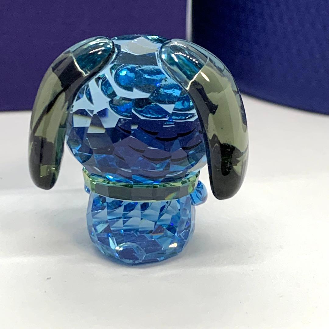 希少 美品 箱付き スワロフスキー 干支 犬 戌 吉井宏デザイン 置き物