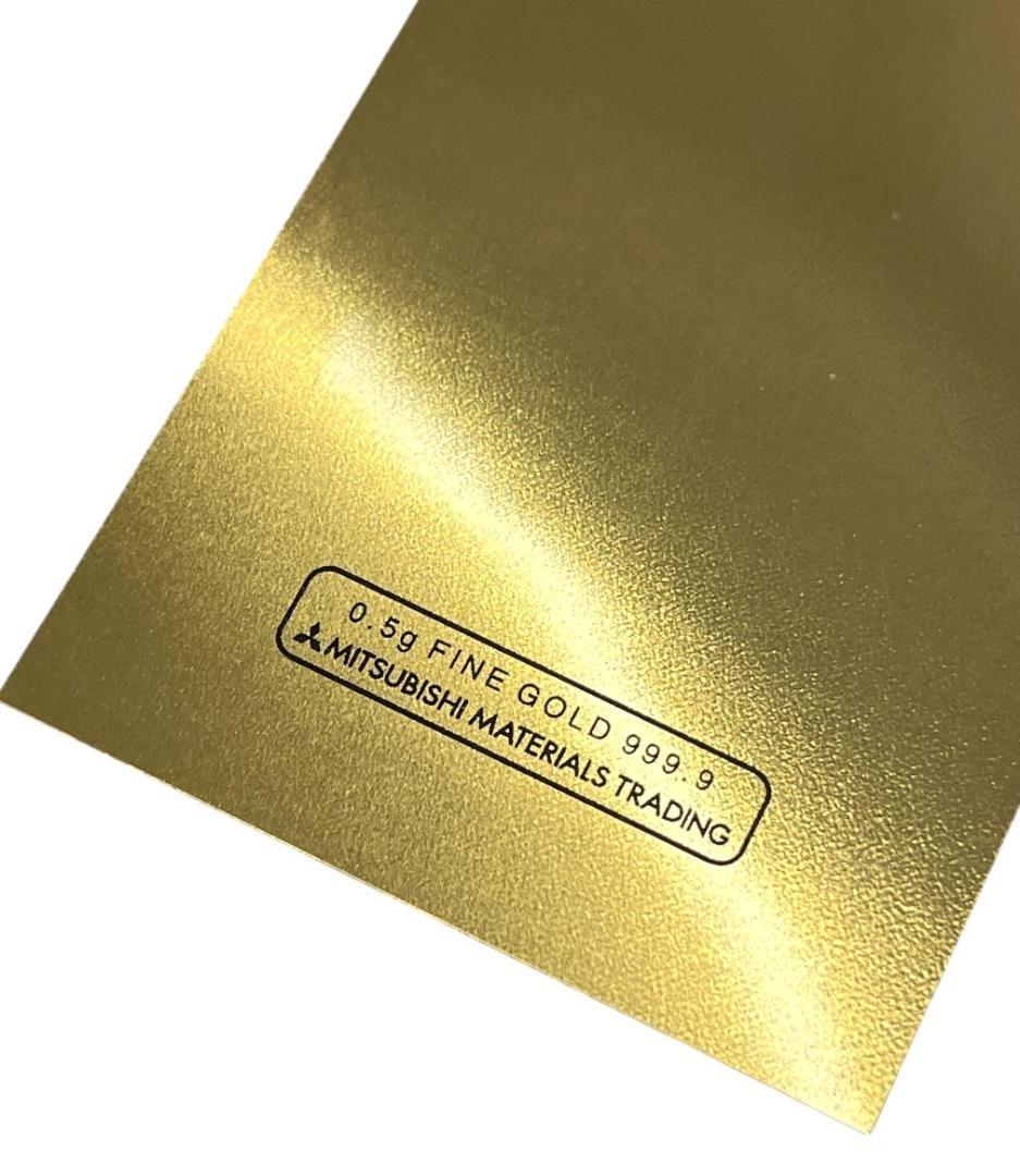 フラワーナイトガール 牡丹 純金カード 木箱入り