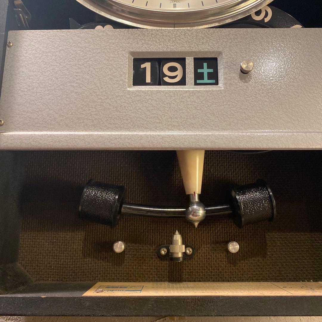 昭和40年代 SEIKO ソノーラトランジスター壁掛け時計 カレンダー 時打時計