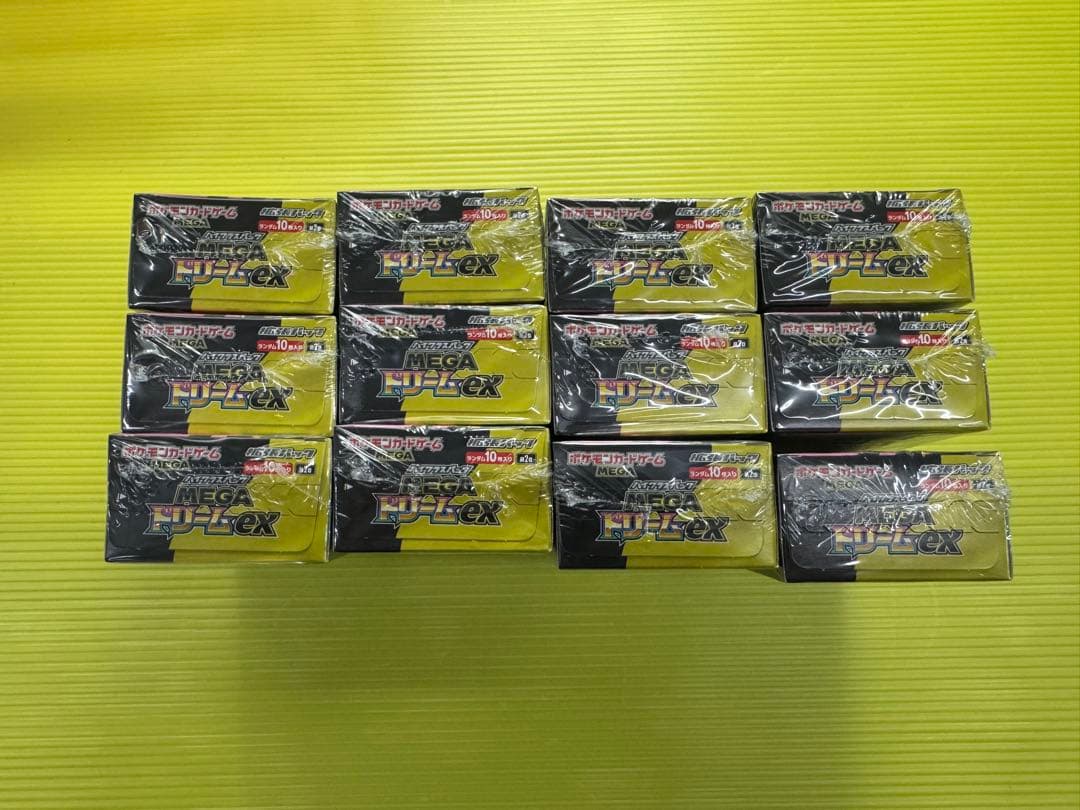 新品・未開封】ポケモンカード メガドリームEX シュリンク付き12BOX