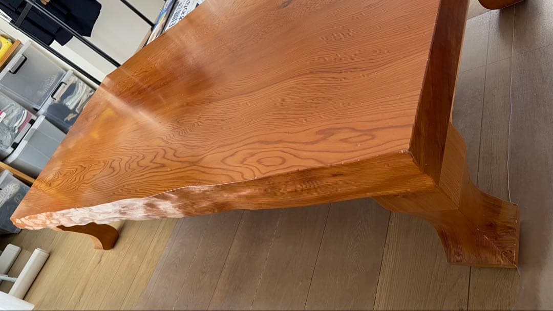 屋久杉 一枚板テーブル（希少・一点物）