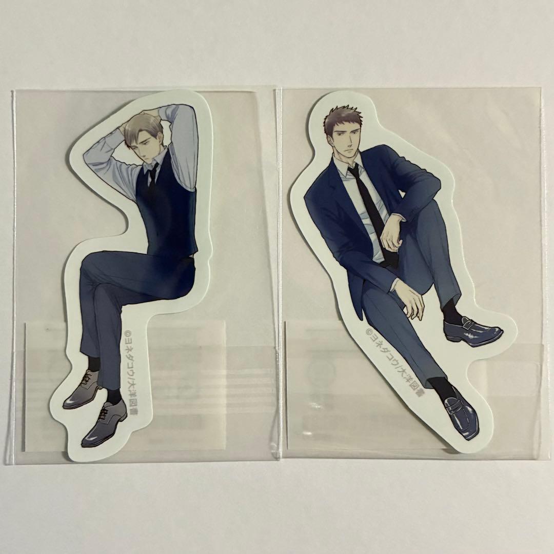 囀る鳥は羽ばたかない ヨネダコウ オンラインくじ D賞 ステッカー 5点