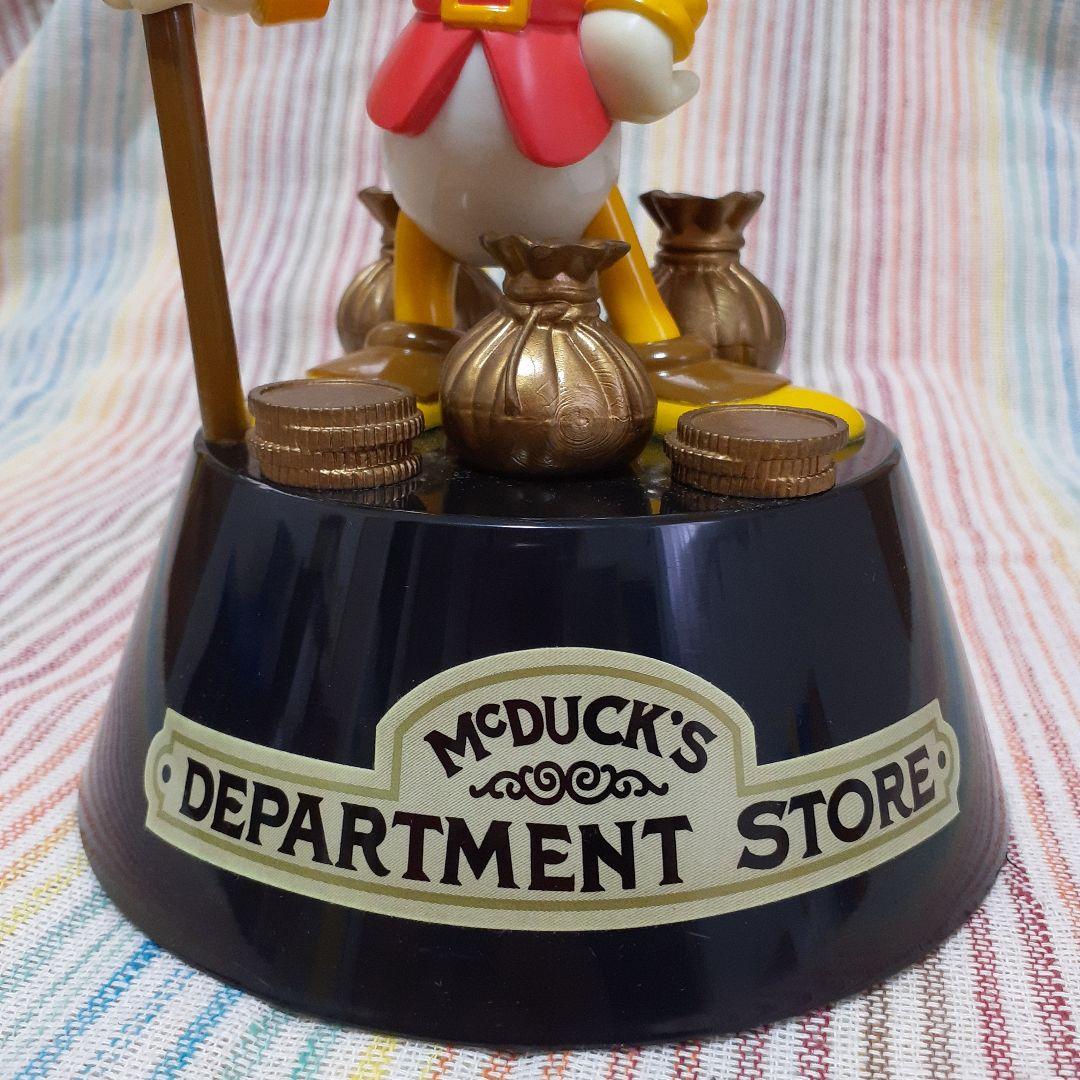 ディズニーシー開園当時グッズ☆スクルージ貯金箱フィギュア希少激レア