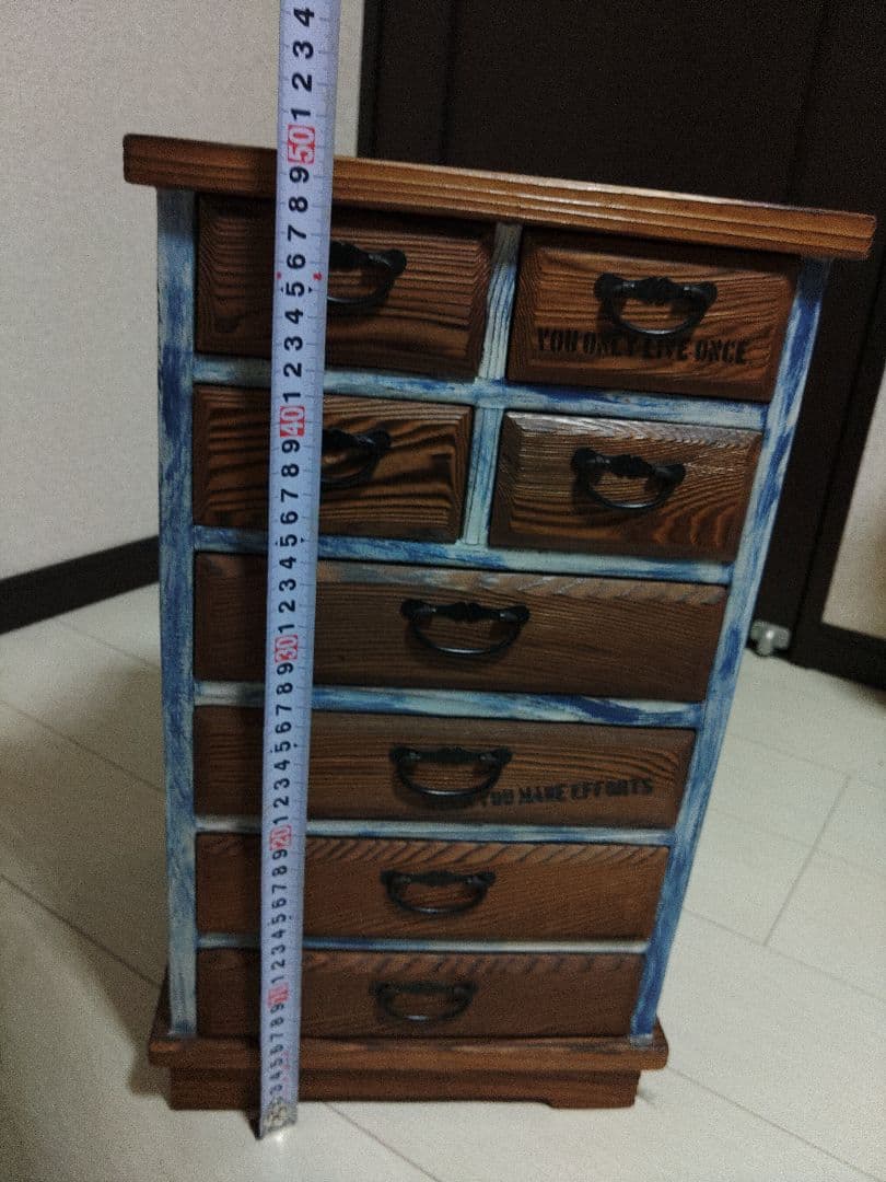 昭和レトロ 小引き出し 小物入れ アンティーク 時代家具 ディスプレイ　虎