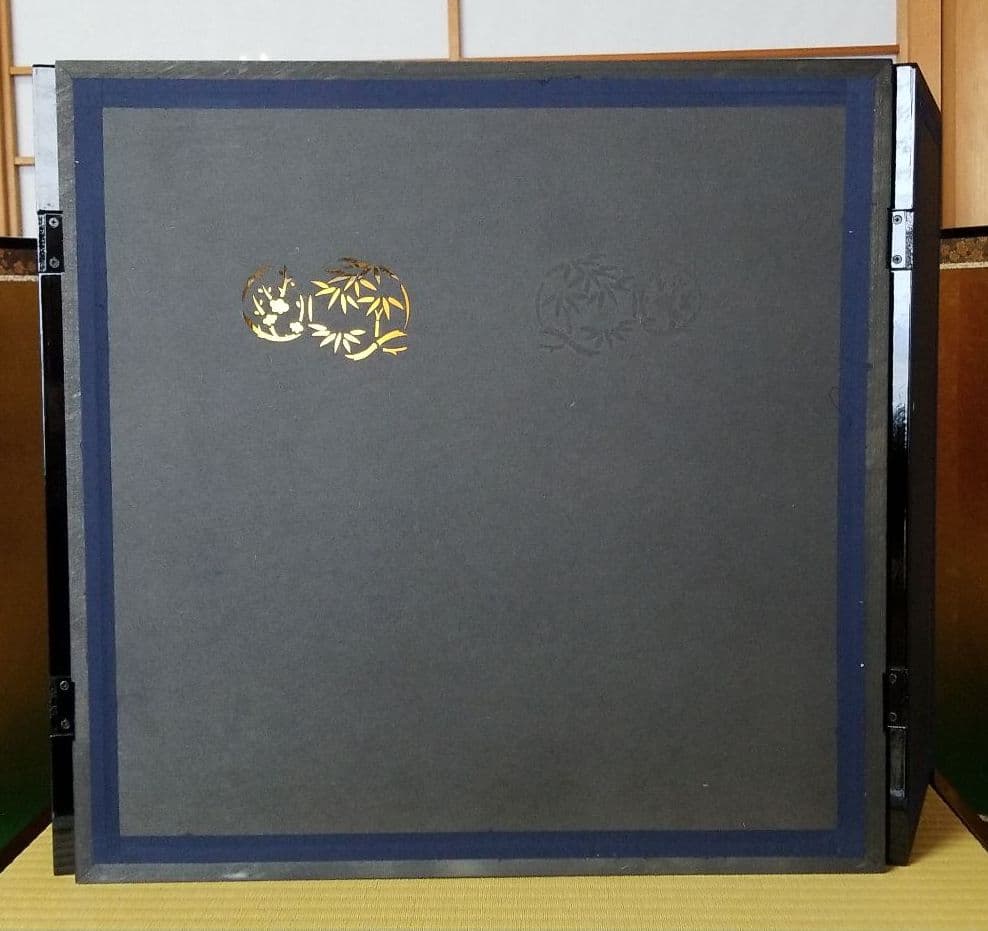 五月人形　台と屏風　コンパクトタイプ