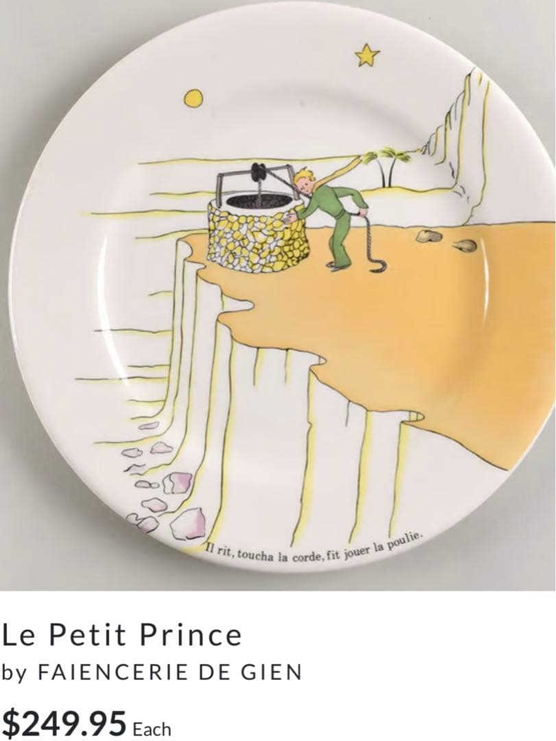 GIEN【Le Petit Prince】星の王子さま☽⋆゜22.5センチ 大