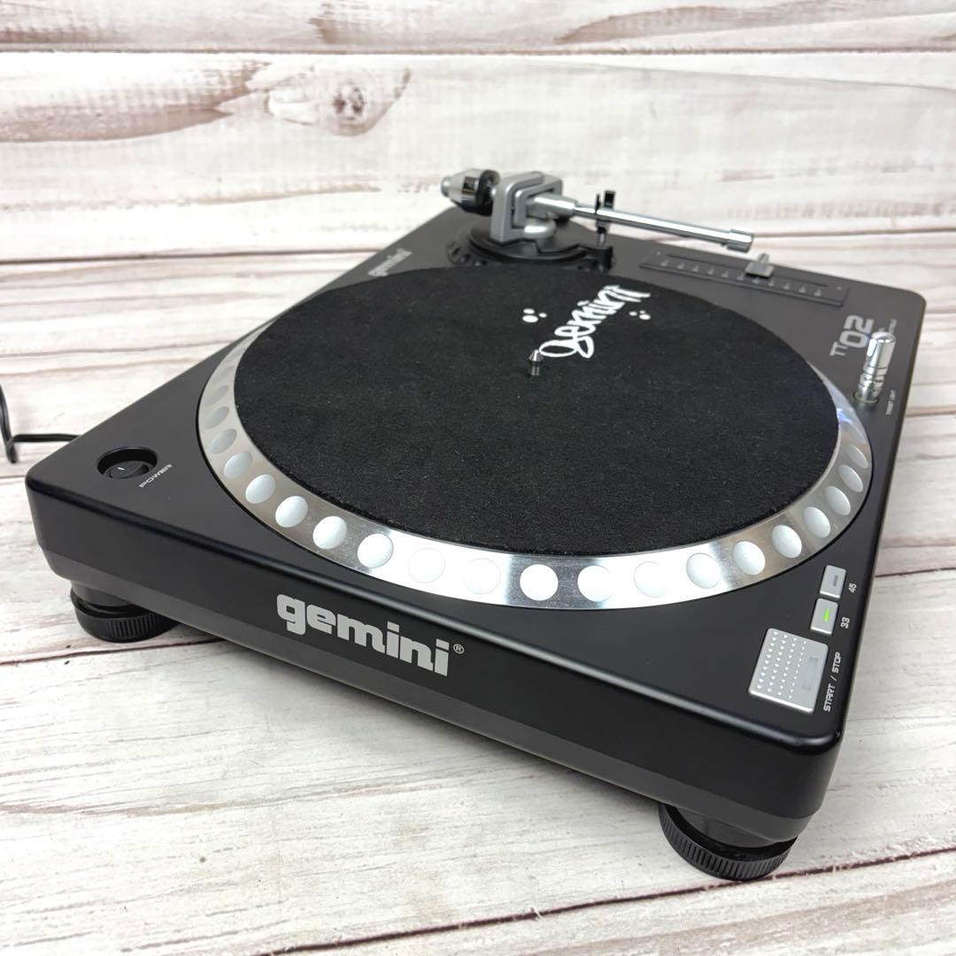 Gemini TT02 ダイレクトドライブ ターンテーブル