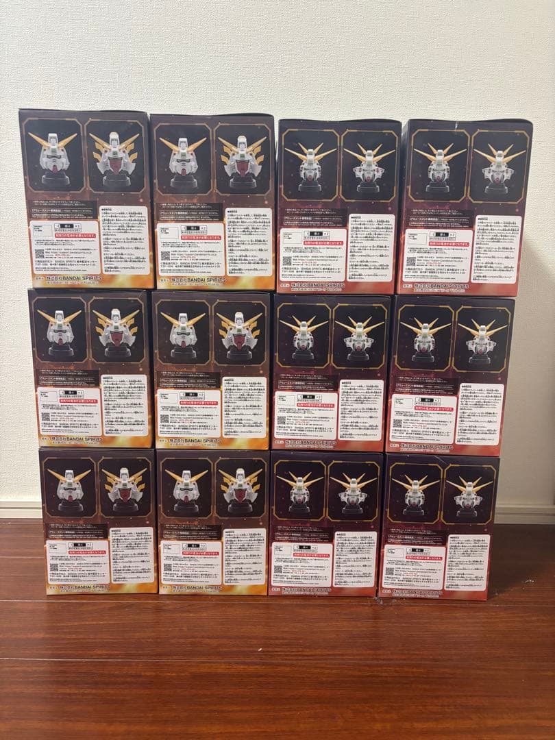 機動武闘伝Gガンダム　ヘッド型スピーカー　計12個セット