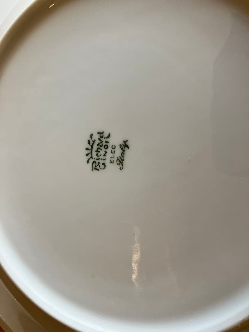 ジノリ　ベッキオホワイト　26ディナープレート×5