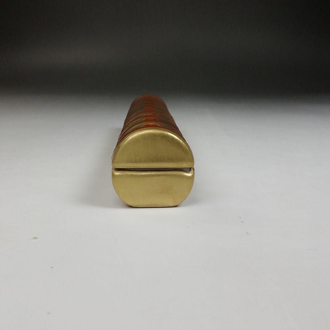 T961 香合 『金襴手 横笛香合』『芳正 造』 共箱 茶道具