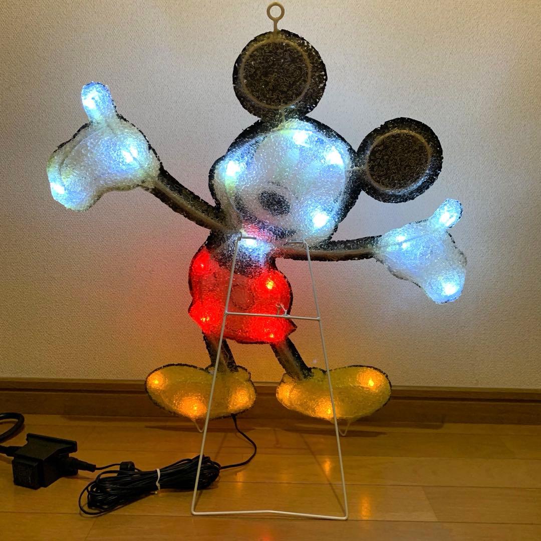 ミッキーマウス☆2Dスタンドソフトモチーフライト LED