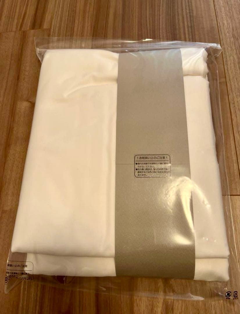 【新品未開封】IDC大塚家具 ダブル掛布団カバー エマ 綿 ホワイト サンモト