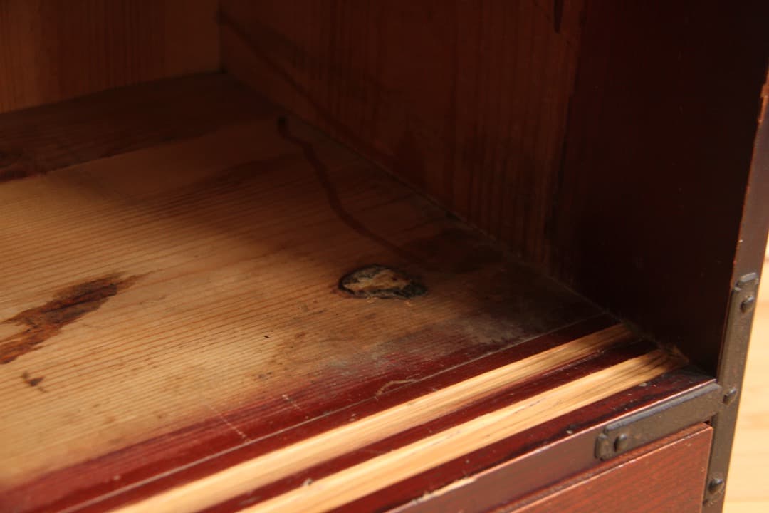 ローボード　2段　木製　収納棚　古道具　古家具　ビンテージ　アンティーク　レトロ