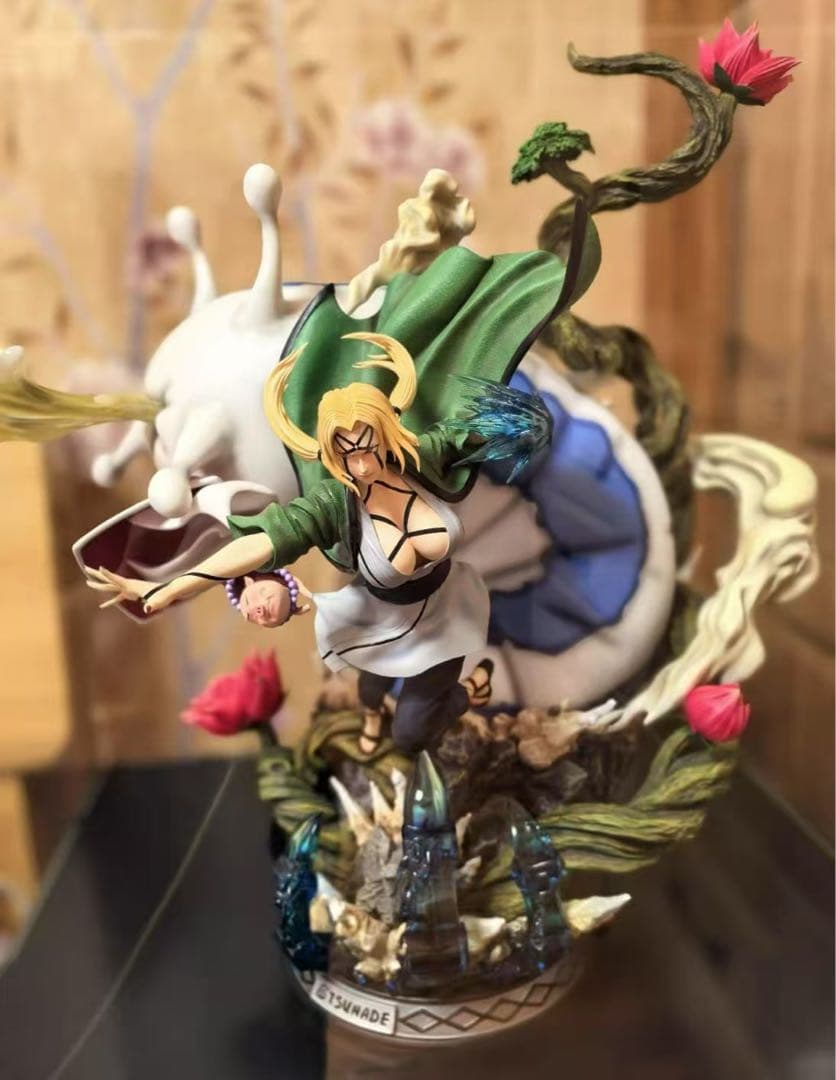 ナルト 綱手／ツナデ ガレージキット ガレキ スタチュー②