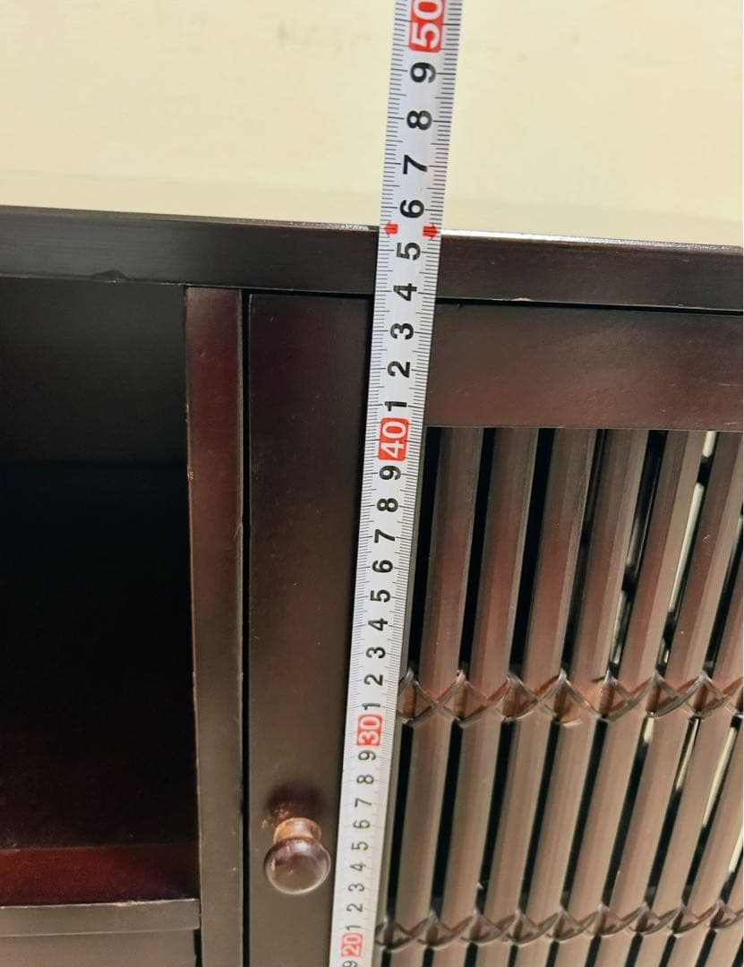 アジアンスタイル収納家具 ダークブラウン