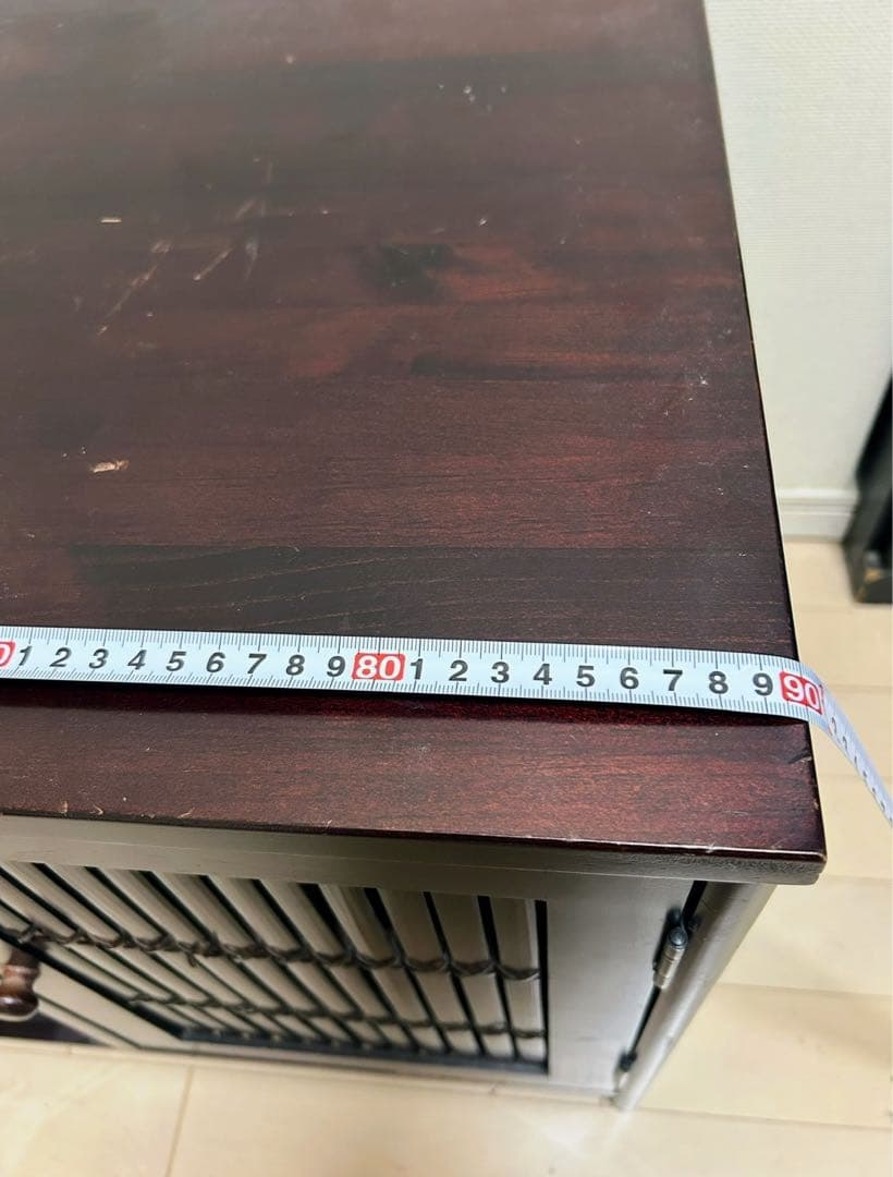 アジアンスタイル収納家具 ダークブラウン