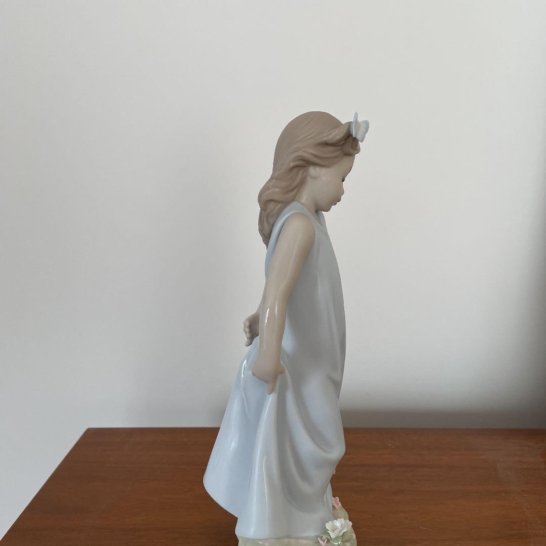 リアドロ　置物　蝶とお友達　6963