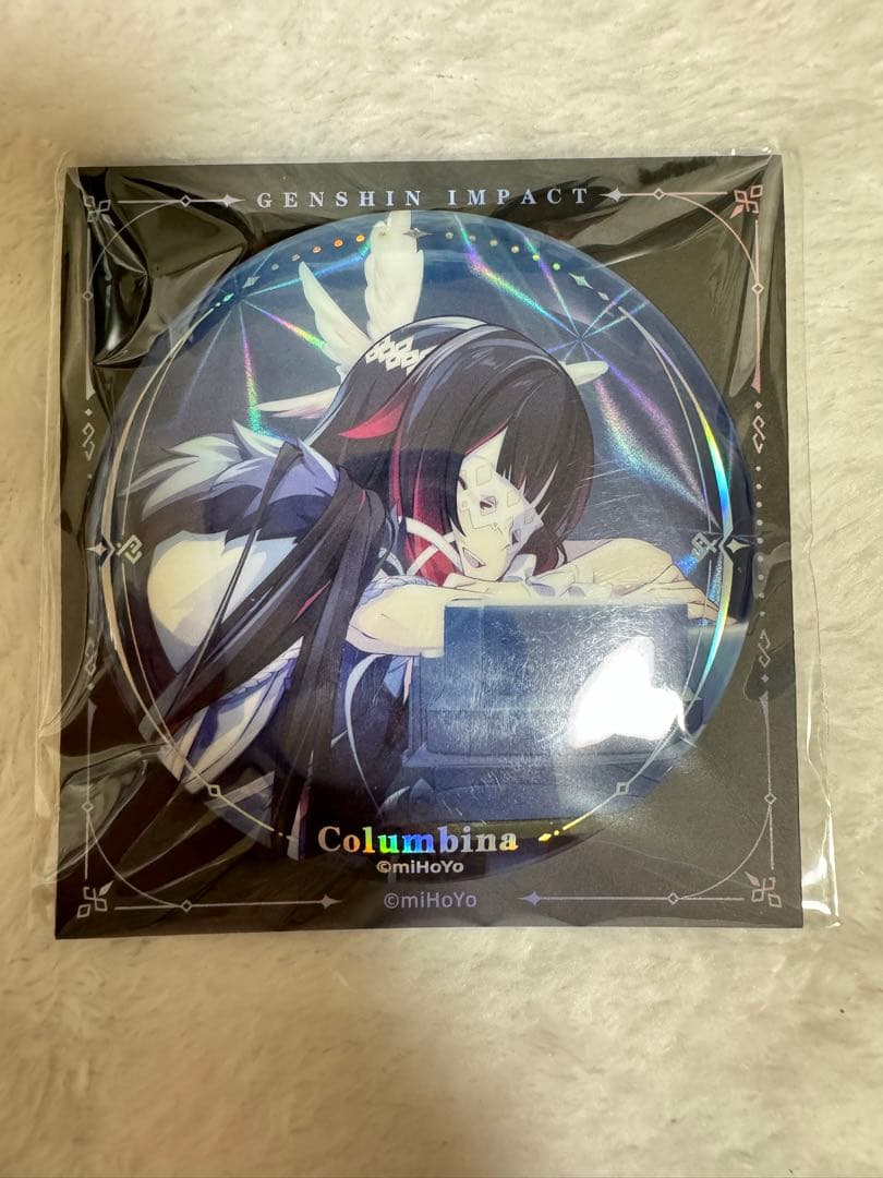 原神】コロンビーナ 少女 缶バッジ 冬夜愚戲 ファデュイ - メルカリ