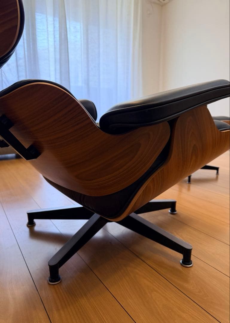 【美品】ハーマンミラー イームズ ラウンジチェア 正規品 書類付