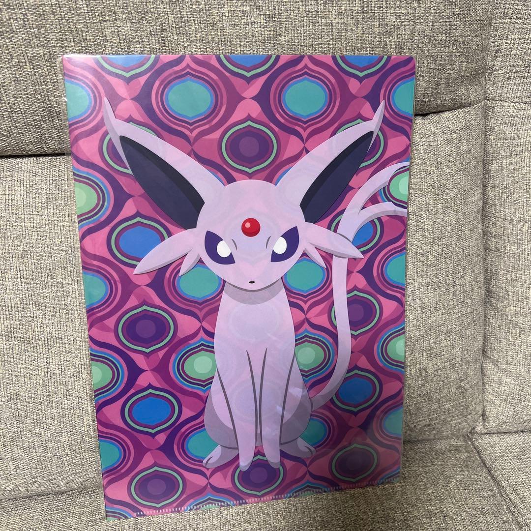 ポケモン ポケモンセンター限定 クリアファイル ブラッキー エーフィ