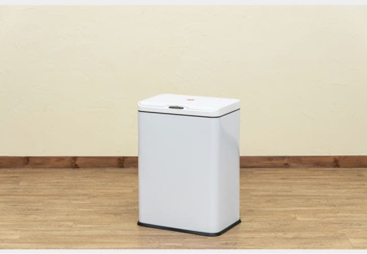 センサー開閉式　ダストボックス50L　WH【カタログ価格】39,800円(税抜)