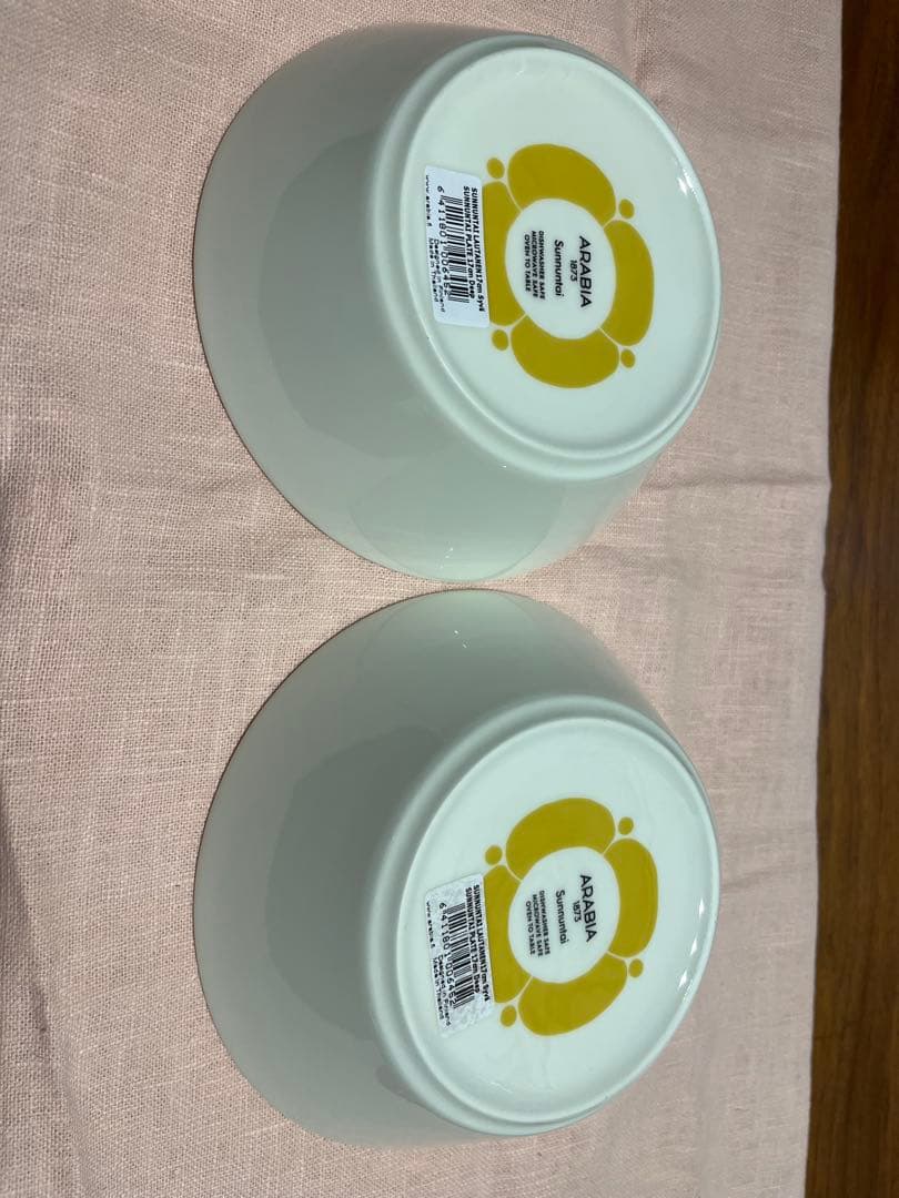 【未使用】 アラビア　スンヌンタイ　オーバル　ティーカップ　ボウル　セット