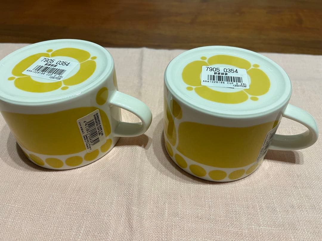 【未使用】 アラビア　スンヌンタイ　オーバル　ティーカップ　ボウル　セット