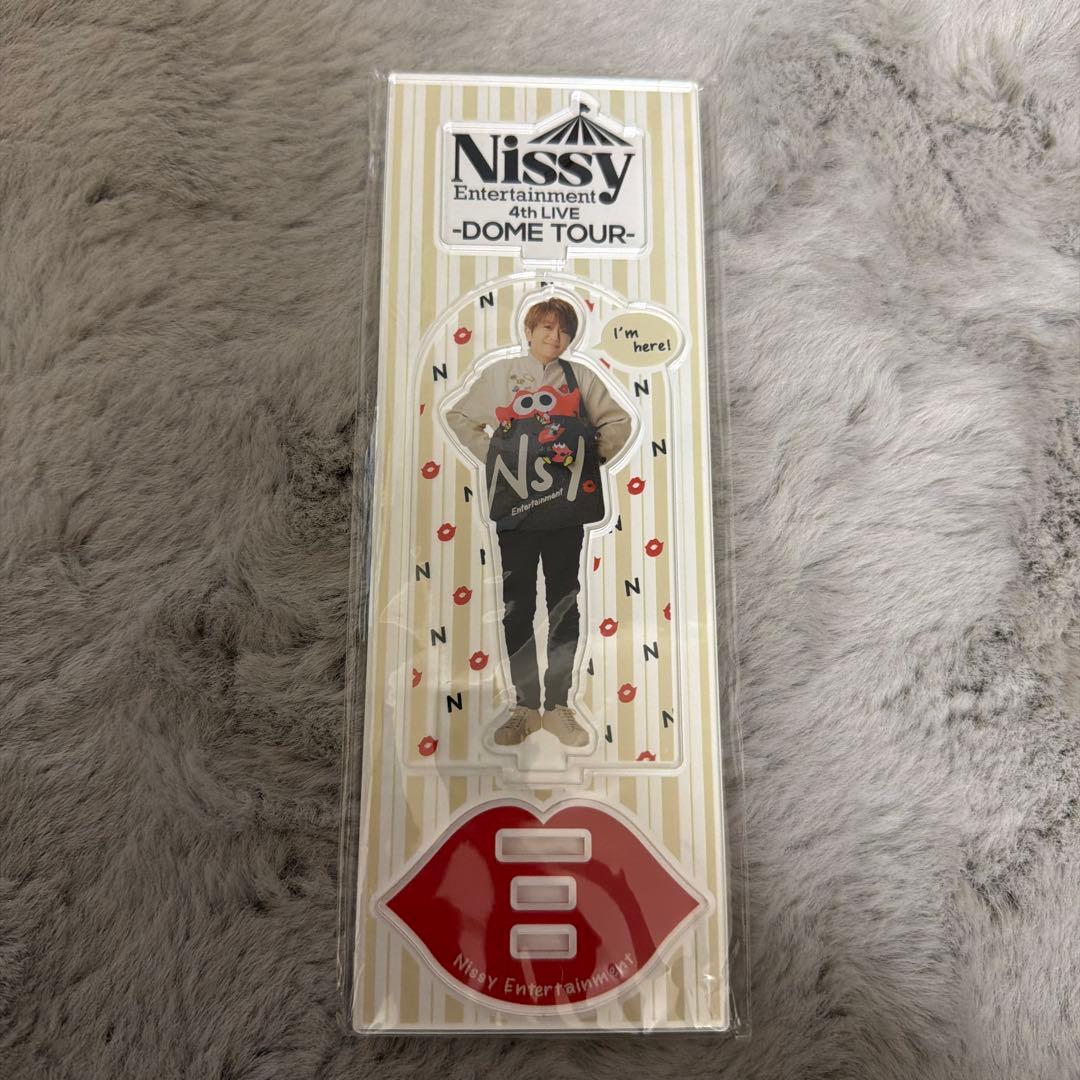 匿名配送】Nissy アクリルスタンド 4th LIVE DOME TOUR - メルカリ