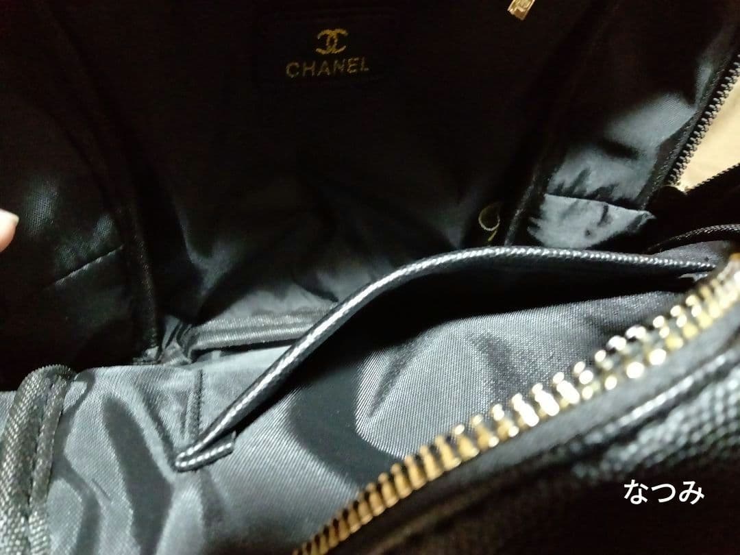 新品 シャネル ノベルティ ブラック リュック バッグ パック 説明欄を読んで
