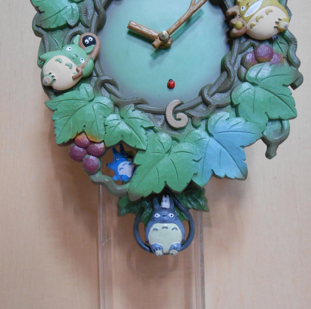 トトロＭ７３０　振子掛け時計－４