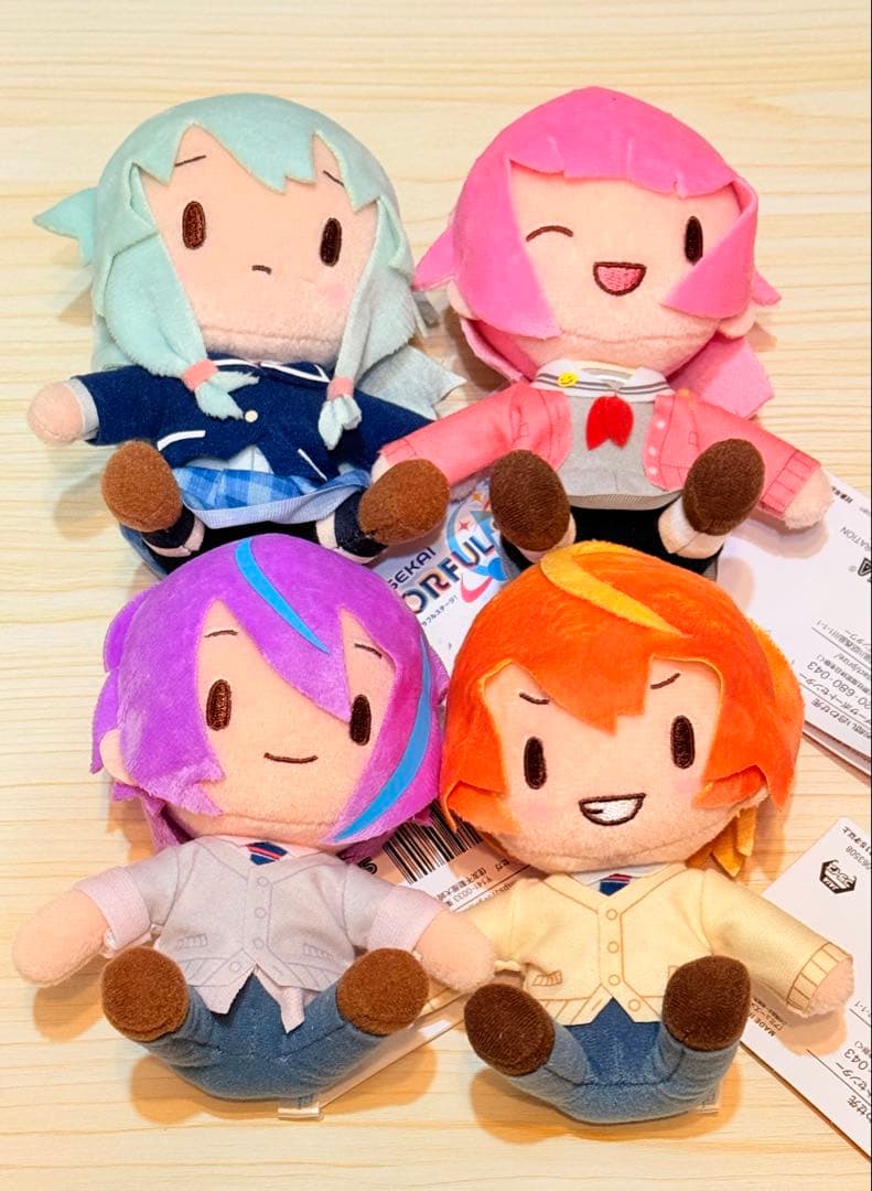 プロセカ モアプラスふわふわぬいぐるみ ワンダショ - メルカリ