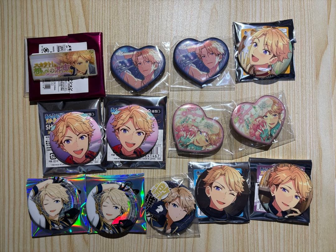 あんスタ 鳴上嵐 缶バッジ ぱしゃっつ まとめ売り - メルカリ