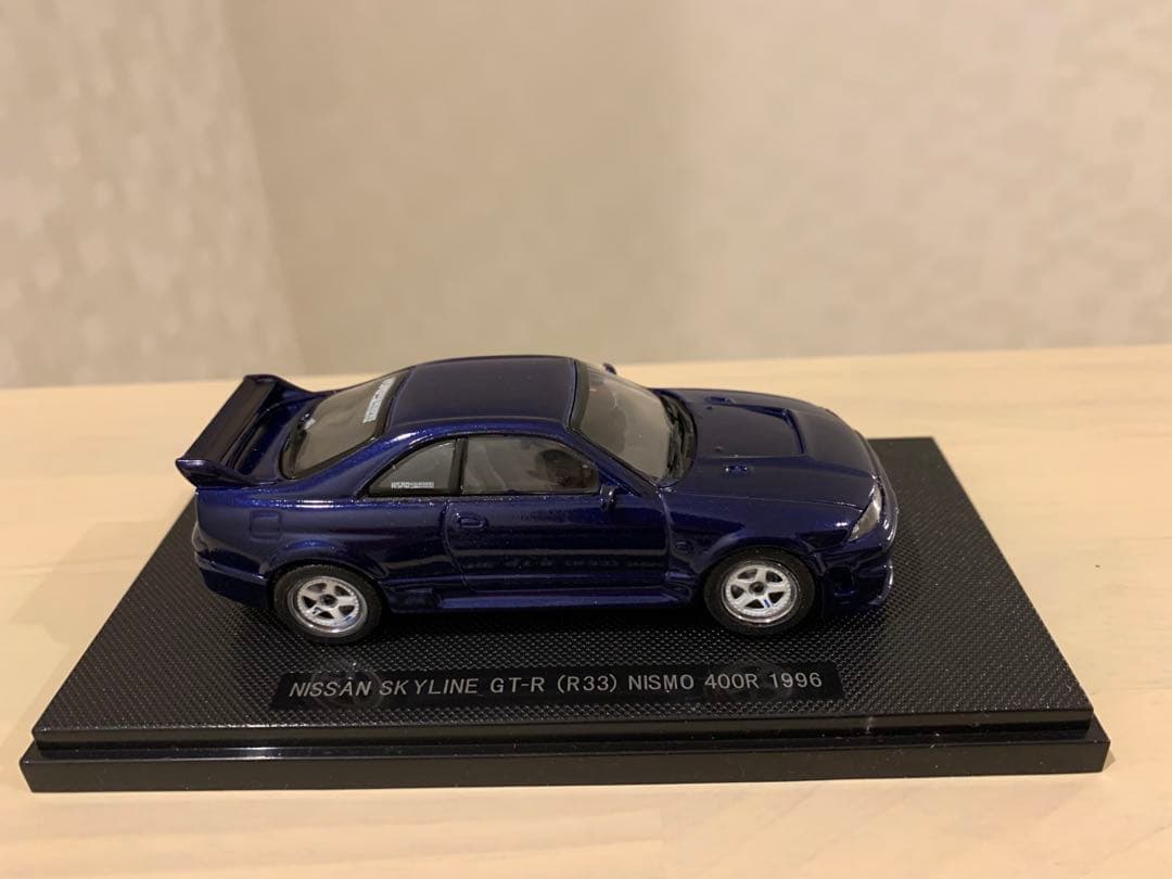 SKYLINE GT-R (R33) NISMO 400R 1996 ミニカー - メルカリ