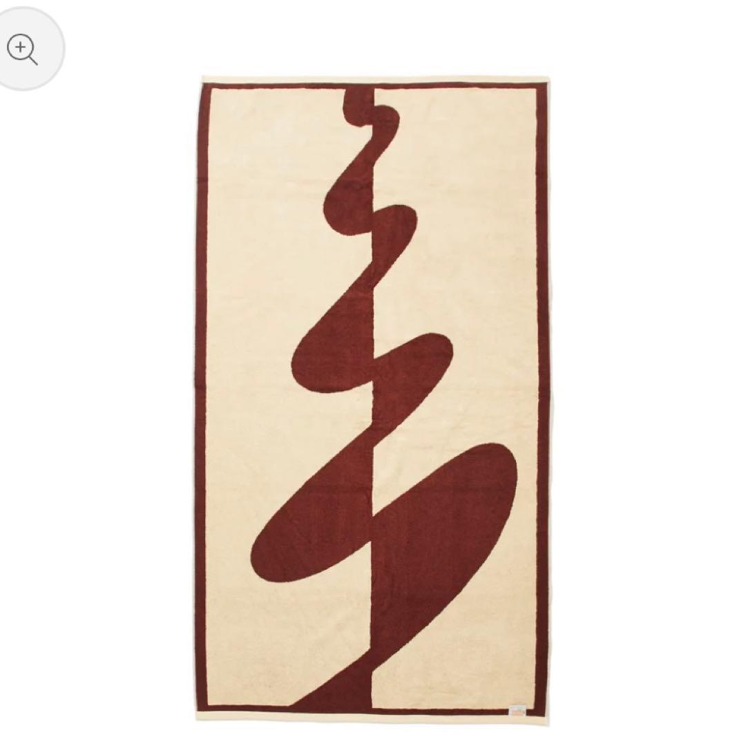 値下げ　MYTONE TOWEL BLANKET wine red