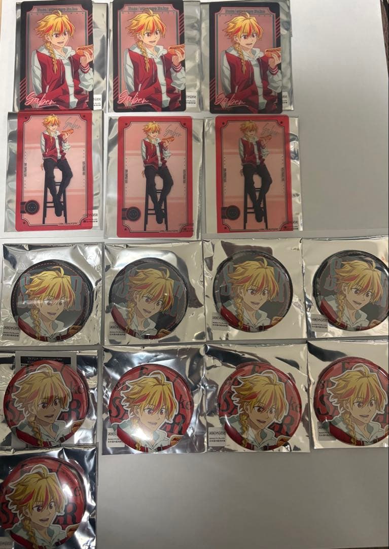 fate/strange fake cafe リチャード1世　缶バッジ　カード fate/strange fake cafe リチャード1世 缶バッジ カード - メルカリ